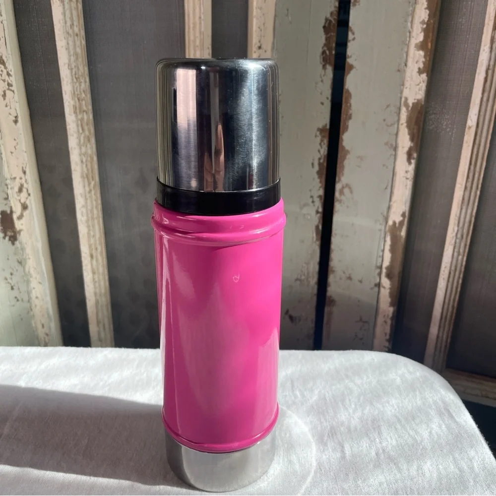 Stanley Vibrant Pink Stainless Steel Bottle - Picture 3 of 7